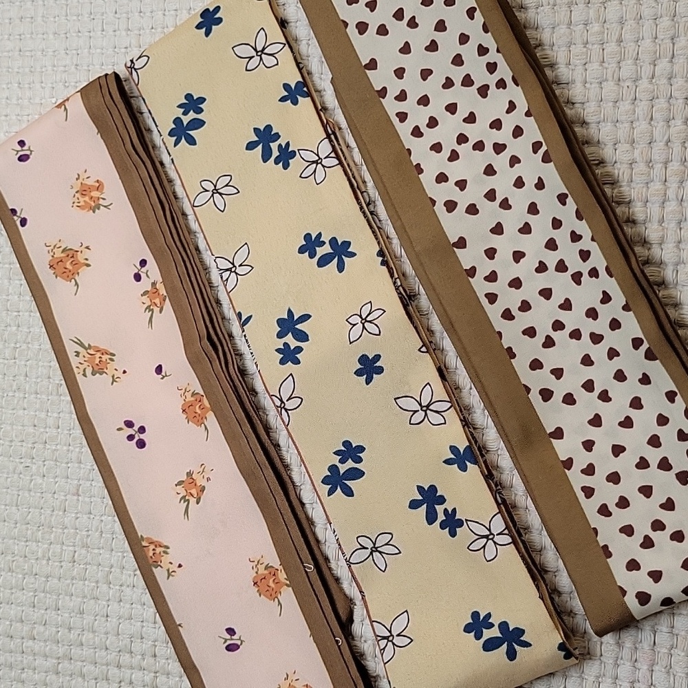 SILKY TWILLY SCARF, CHOICE OF COLOR